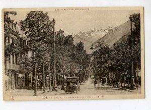 3031338 FRANCE LUCHON Allee d'Etigny & car Vintage PC