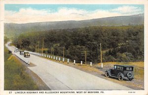 Lincoln Highway and Allegheny Mountains Bedford, Pennsylvania USA