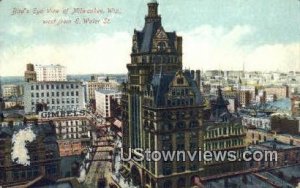 E Water Street - MIlwaukee, Wisconsin WI Postcard