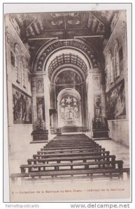 Interior View of La Basilique du Bois Chenu, Domremy la Pucelle, Vosges, Fran...