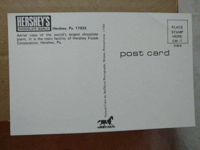 Postcard - Hershey's Chocolate World - Hershey Pa. 170333 