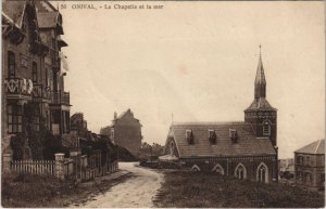 CPA ONIVAL La Chapelle et la mer (49977)