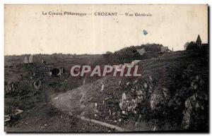 Old Postcard Crozant General view