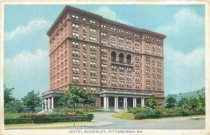 United States Pittsburg Pennsylvania Hotel Schenley postcard 