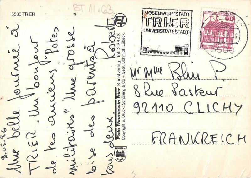 BT11163 Trier        Germany