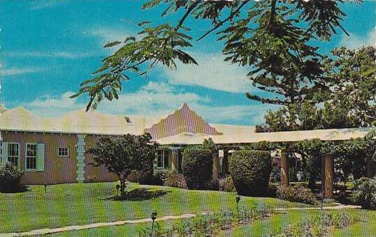 Bermuda Paget Parish Entrance Harmony Hall Hotel 1966