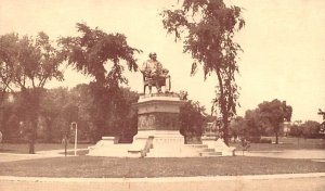 P.T. Barnum Monument Bridgeport, Connecticut USA Circus Unused 