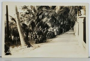 FL Palm Beach North Lake Trail RPPC Real Photo 1930s Postcard K3