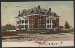 Rhode Island PROVIDENCE Old Men's Home - Litho-Chrome pm1907 ~ DB