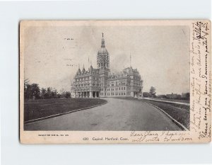 Postcard Capitol, Hartford, Connecticut