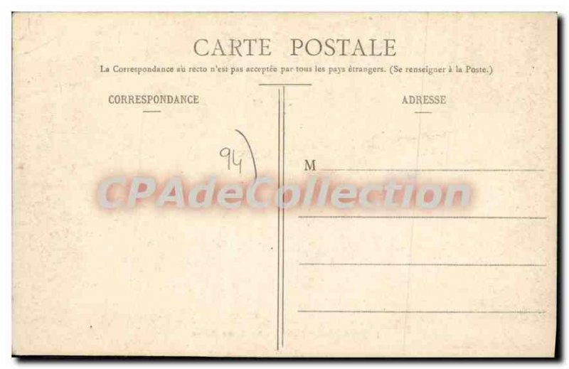 Old Postcard Champigny sur Marne Bords de Marne