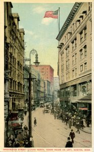 MA - Boston. Washington Street looking North