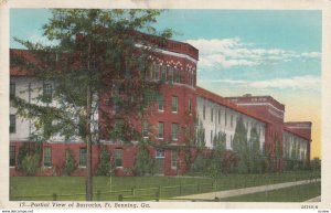 FT. BENNING, Georgia, PU-1941; Partial View of Barracks