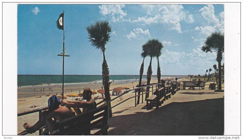 Breeze along Boardwalk , Myrtle Beach , South Carolina , 40-60s