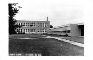 Fessenden North Dakota Public School Real Photo Antique Postcard K82223