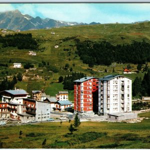 c1970s Madesimo, Italy Alpine Village Mountain View Ski Resort Chrome 4x6 PC M27