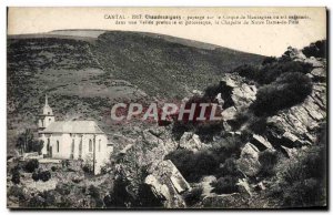 Old Postcard Cantal Chaudesaigues Landscape In The Mountains Circus