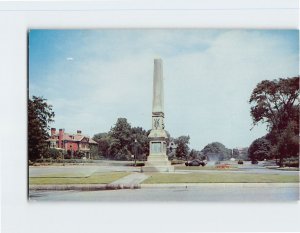 Postcard Monument Square, Swampscott, Massachusetts