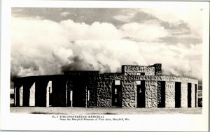 RPPC Stonehenge Memorial, Maryhill Museum of Fine Arts WI Vintage Postcard G19