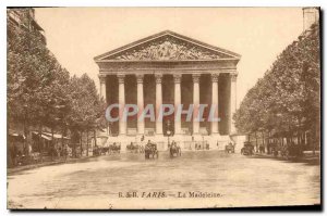 Postcard Old Paris La Madeleine