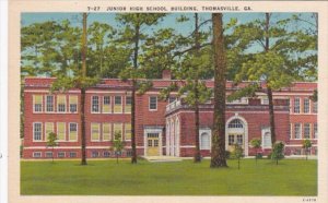 Georgia Thomasville Junior High School Building