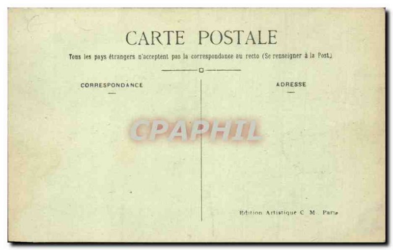 Paris Old Postcard Avenue of & # 39opera