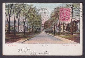 Postcard, CANADA, Montreal, McGill University