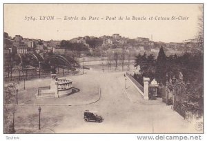 Entree Du Parc- Pont De La Boucle Et Coteau St-Clair, Lyon (Rhone), France, 1...