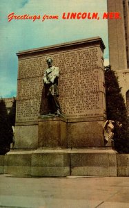 Nebraska Lincoln Statue Of Abraham Lincoln