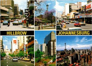 Hillbrow Johannesburg Transvaal South Africa Postcard used 1984