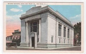 Second National Bank Red Bank New Jersey 1920c postcard