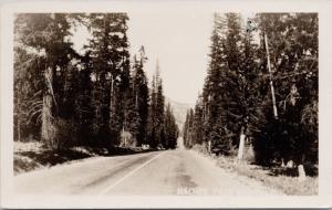Naches Pass Highway WA Washington Wash c1943 RPPC Real Photo Postcard E22