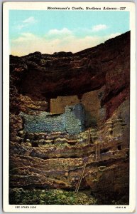 Northern Arizona AZ, Montezuma's Castle, Ancient Indian, Vintage Postcard