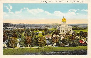 Bird's Eye View of Frankfort and Capitol Frankfort KY