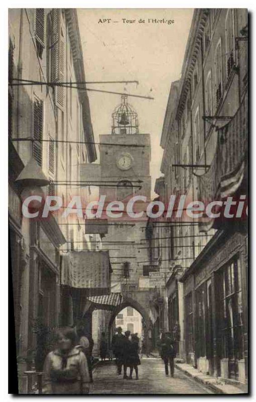 Postcard Old Vaucluse Clock Tower