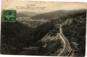 CPA Ligne d'Ambert a la Chaise-Dieu Vue o'ensemble sur la Gare (250571)