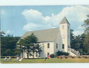 Pre-1980 CHURCH SCENE Town Of North East Maryland MD A8878