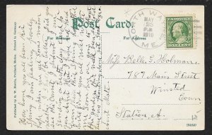 Seminary Halls on Kent's Hill ME Used c1910