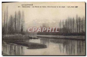 Old Postcard The Dauphine Grenoble Isere edges of the Island of Love and the ...