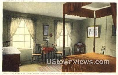 Longfellow's Old Home in Portland, Maine