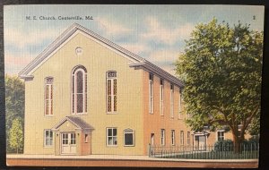 Vintage Postcard 1930-1945 Centerville United Methodist Church, Maryland (MD)