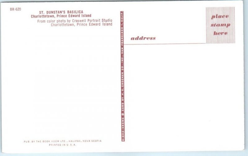 B-64809 St. Dunstan's Basilica - Charlottetown, Canada