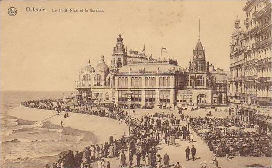 Belgium Oostende Le Petit et le Kursaal