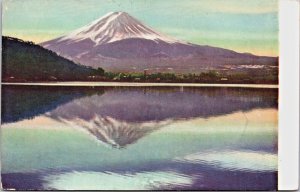 Japan Mount Fuji Vintage Postcard C153