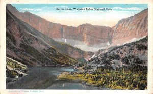 Bertha Lake Waterton Lakes National Park Unused 