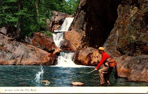 Fishing Fly Fishing At Small's falls Rangeley Maine