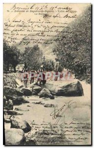 Old Postcard surroundings Bagnerres Bigorre Grip the Valley Stream