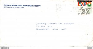 Australia Cover Expo 88 Australian Mutual Provident Society to Ermington