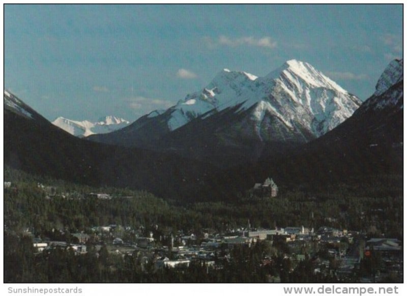 Canada Banff Townsite Banff National Park Alberta