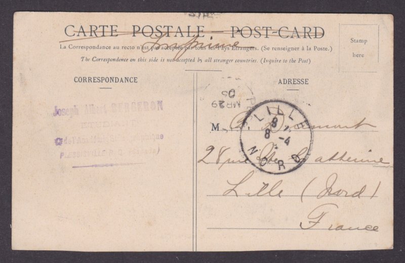 Postcard, CANADA, Pointe-au-Pic, Bay and Shore